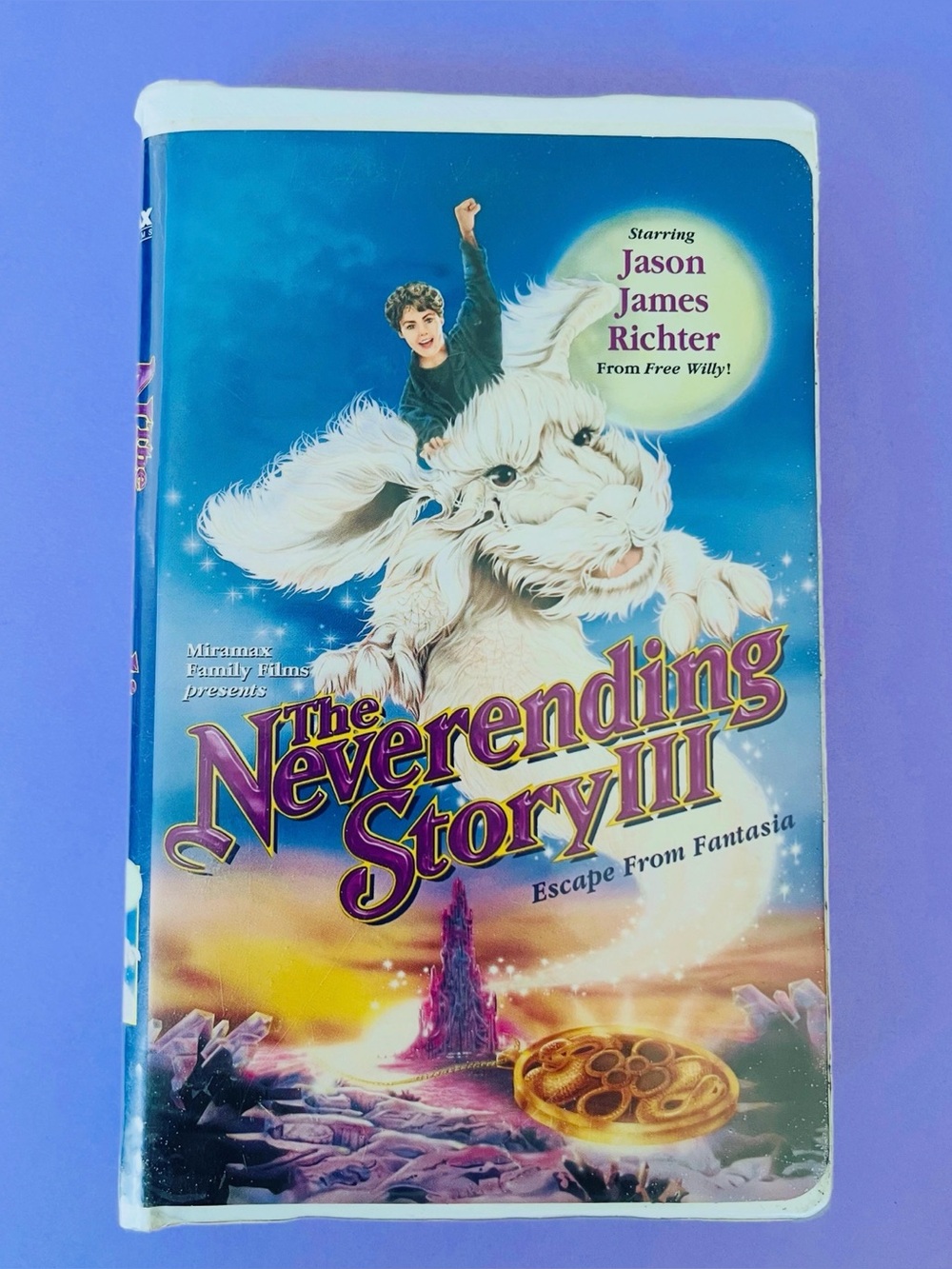The Neverending Story III Escape from Fantasia VHS Movie Physical Media 80s 90s